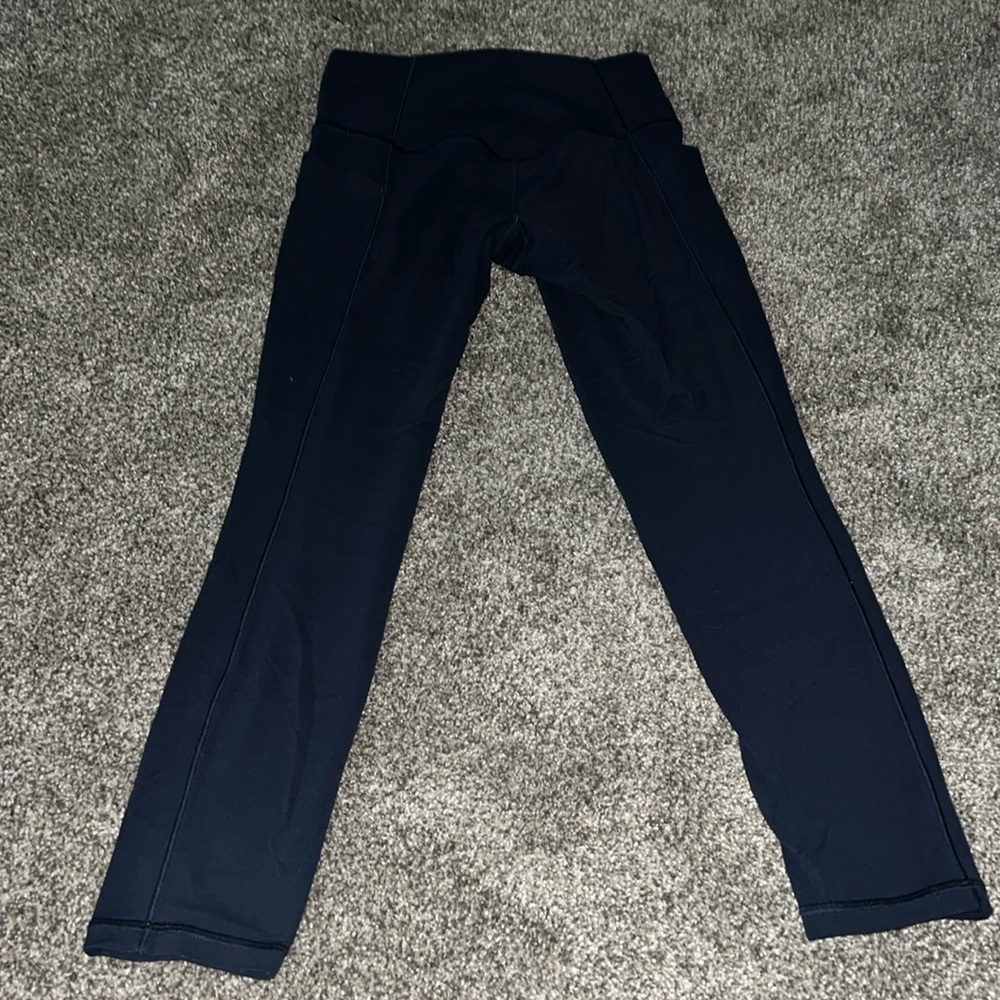 Athleta Leggings-Navy Blue